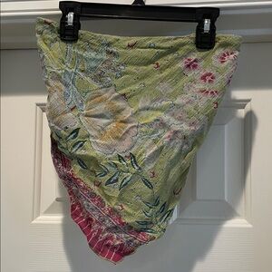 Free People Multicolor Floral Crop Top